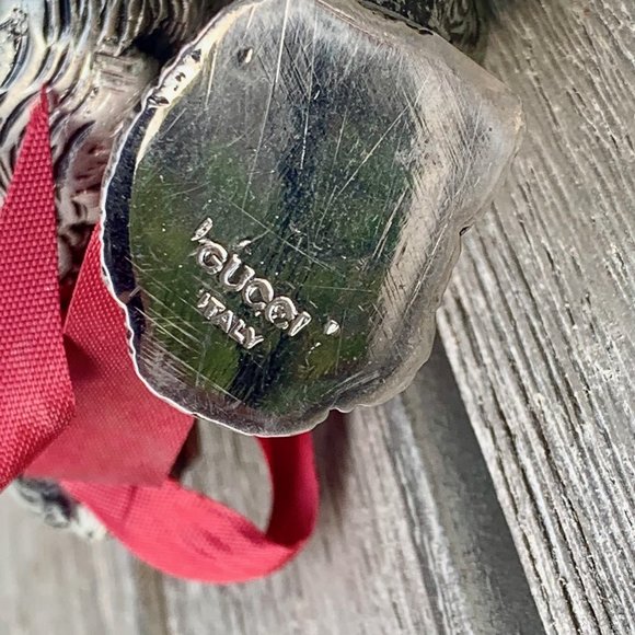 Gucci Rare Silver Cocker Spaniel Statue Set - Picture 8 of 8